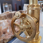 deck mount single hole faucet for vessel sinks
