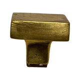 Jaladera cuadrada botón