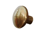 Jaladera de Bronce redondeada dorada