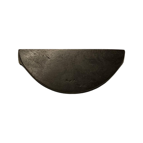 Jaladera de gabinete en bronce Semicircular