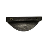 Jaladera de gabinete en bronce Semicircular