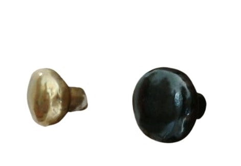 Jaladera de bronce redondeada