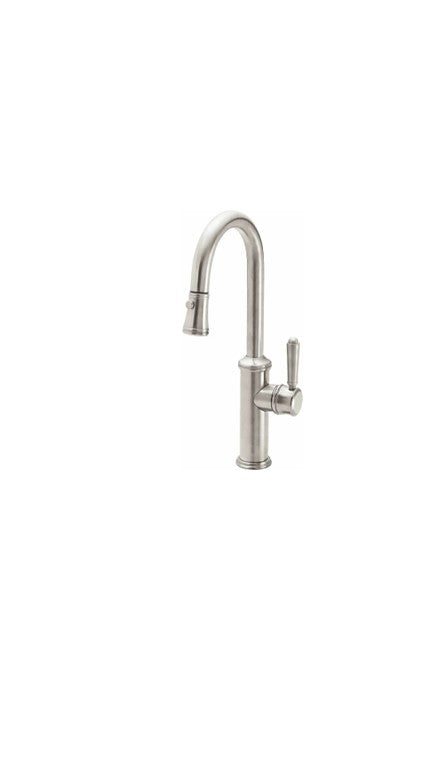 California Faucets Davoli Grifo Monomando Pulldown Para Bar