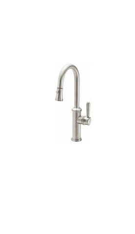 California Faucets Davoli Grifo Monomando Pulldown Para Bar