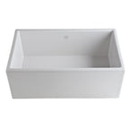 SHAWS CLASSIC MODERN SINGLE BOWL APRON FRONT FIRECLAY KITCHEN SINK