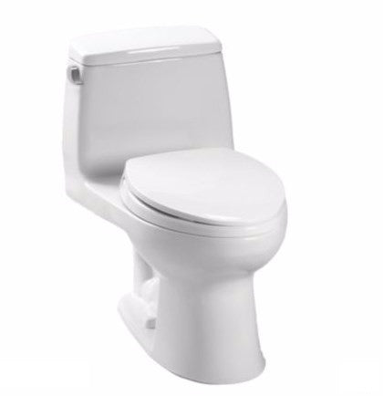 MS854114EL#03 - Toto Eco UltraMax® - Inodoro de una parte, 1.28 GPD, Cumple con la ADA, Taza alargada