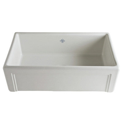 ROHL Shaws Original Casement Edge Front Tarja de fireclay una sola tina