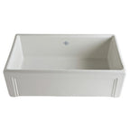 ROHL Shaws Original Casement Edge Front Tarja de fireclay una sola tina