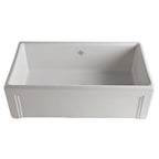 ROHL Shaws Original Casement Edge Front Tarja de fireclay una sola tina