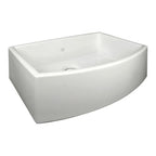 Shaws Waterside Single Bowl Bowed Fireclay Apron Sink