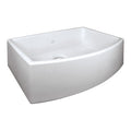 Shaws Waterside Single Bowl Bowed Fireclay Apron Sink