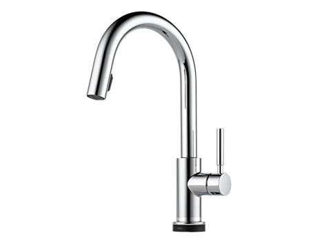 SOLNA SINGLE HANDLE SINGLE HOLE PULL-DOWN KITCHEN FAUCET CHROME