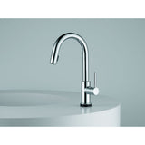 SOLNA SINGLE HANDLE SINGLE HOLE PULL-DOWN KITCHEN FAUCET