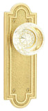 Emtek Belmont Estilo Sin Con Llave