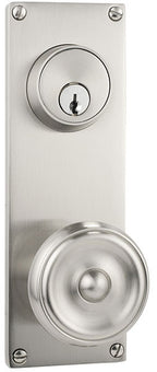 Emtek Moderna Con Llave Estilo 3-5 / 8 "C-to-C