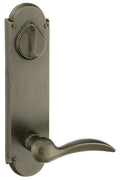 Emtek Sandcast Bronce con llave Estilo