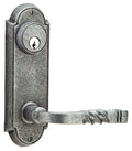Emtek Acero Forjado con llave Estilo