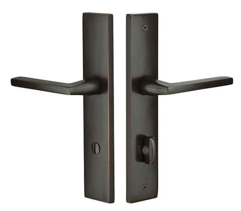 Emtek Estrecho Moderno Rectangular Sin Afinado