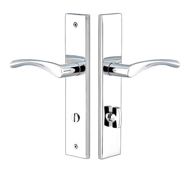 Emtek Estrecho Moderno Rectangular Sin Afinado