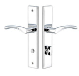 Emtek Estrecho Moderno Rectangular Sin Afinado