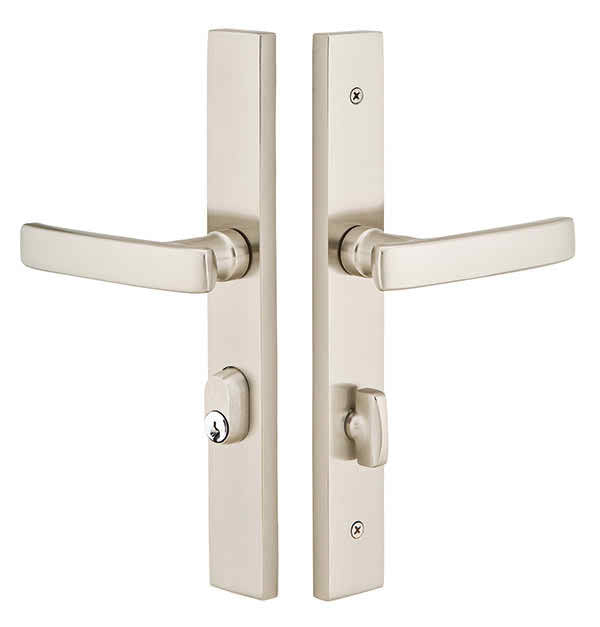 Emtek Stretto Moderna Rectangular Con Llave
