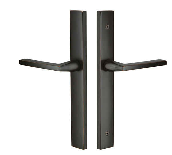 Emtek Estrecho Moderno Rectangular Sin Afinado