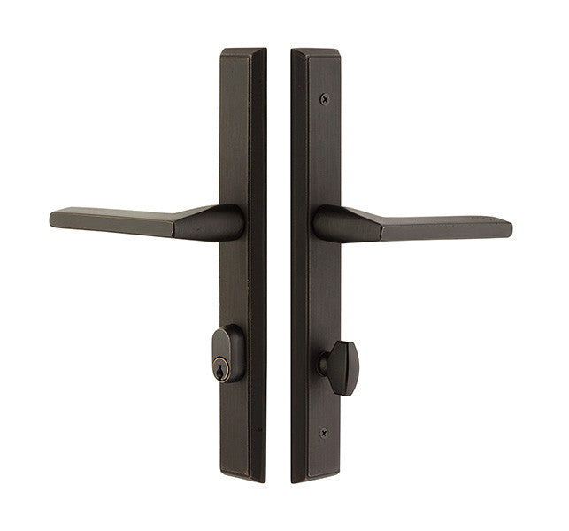 Emtek Sandcast Bronce Rectangular Estilo Stretto