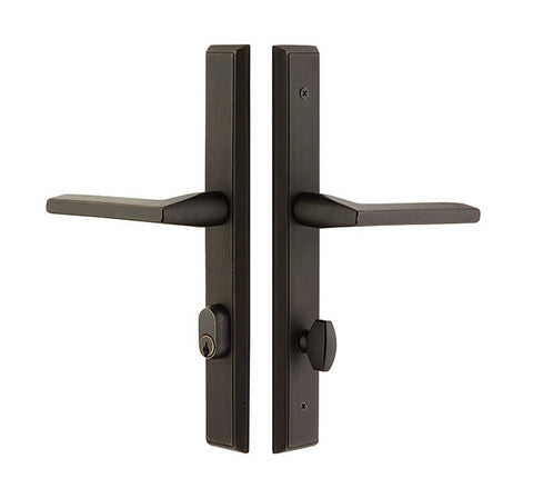 Emtek Sandcast Bronce Rectangular Estilo Stretto