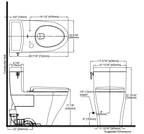Toto Aimes Inodoro con Washlet connect
