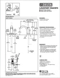 Delta Talbott™ Lavamanos de una manija con tecnología Touch2O®