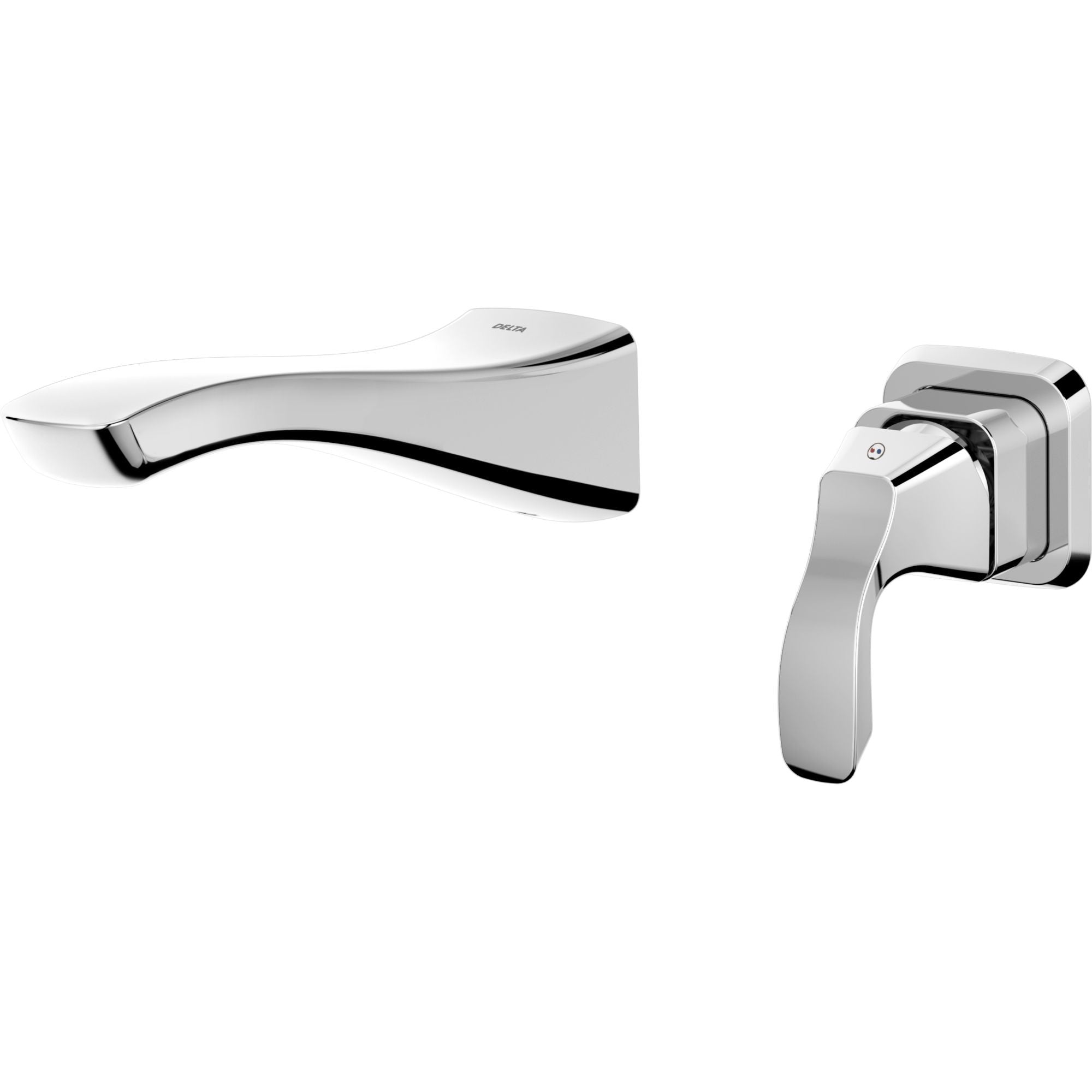 Delta Tesla™ Single Handle Wall Mount Lavatory Faucet