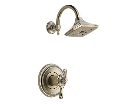 BRIZO CHARLOTTE SÓLO DUCHA - FLUJO MEDIO BRILLIANCE BRUSHED NICKEL