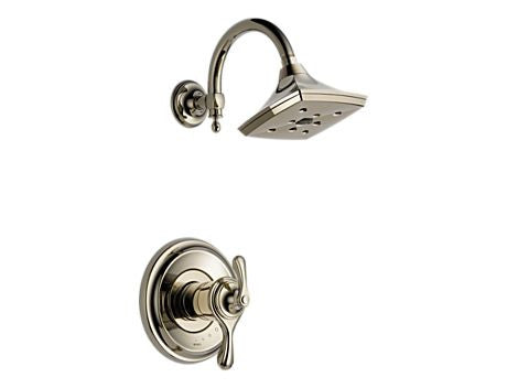 BRIZO CHARLOTTE SÓLO DUCHA - FLUJO MEDIO BRILLIANCE POLISHED NICKEL