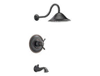 BRIZO TRADICIONAL TEMPASSURE® TERMOSTÁTICO PARA BAÑERA Y DUCHA VENETIAN BRONZE