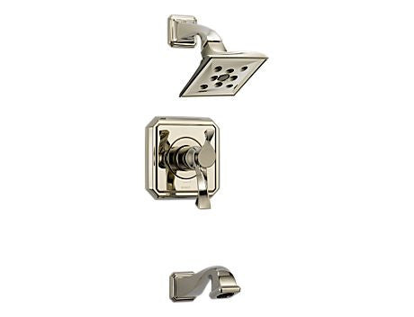 BRIZO VIRAGE TEMPASSURE® TERMOSTÁTICO PARA BAÑERA Y DUCHA BRILLIANCE POLISHED NICKEL