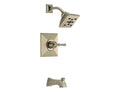 BRIZO VESI CANAL TINA BALANCE DE PRESIÓN Y AJUSTE DE DUCHA BRILLIANCE BRUSHED NICKEL
