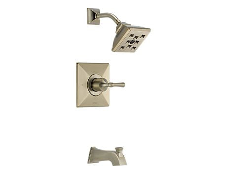 BRIZO VESI CANAL TINA BALANCE DE PRESIÓN Y AJUSTE DE DUCHA BRILLIANCE BRUSHED NICKEL