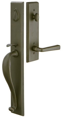 Emtek Rectangular Full Length Style Entrada