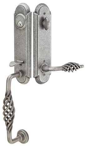 Emtek Monolithic with Lafayette Grip Entrada