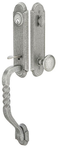 Emtek Monolithic with San Carlos Grip Entrada