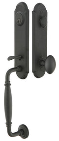 Emtek Monolithic with Normandy Grip Entrada