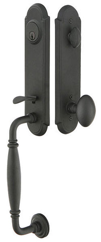 Emtek Monolithic with Normandy Grip Entrada