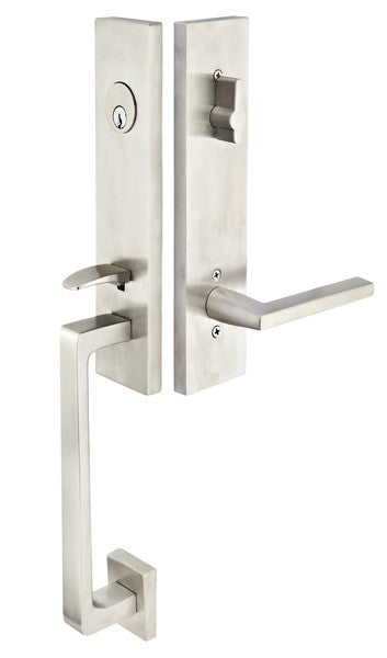 Emtek Stainless Steel Davos Style Entrada