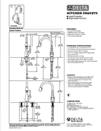 Delta Leland® Single Handle Pull-Down Kitchen Faucet with Touch2O