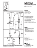 Delta Leland® Single Handle Pull-Down Kitchen Faucet with Touch2O