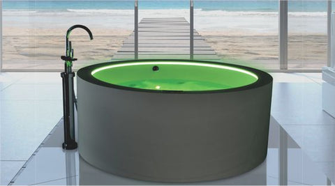 Bañera de isla spa para bañeras independientes 