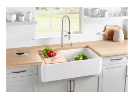 Blanco Profina Tarja para cocina de 36 pulgadas con mandil - Farmhouse