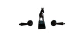 Dark Bronze Waterfall Horse Faucet