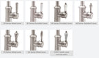 California Faucets Davoli Grifo de cocina extraíble - Caño alto