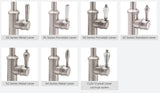 California Faucets Davoli Grifo Monomando Pulldown Para Bar